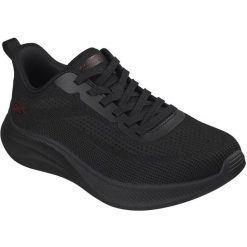 Buty sportowe męskie Skechers Bobs Moda Flex. Czarne buty sportowe na co dzień męskie Skechers, z materiału, bez zapięcia, na fitness i siłownię. Za 490.00 zł.