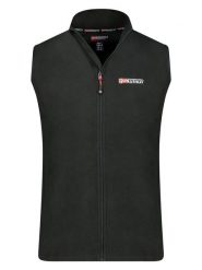 Geographical Norway Kamizelka polarowa "Vug" w kolorze czarnym rozmiar: XXL. Czarne kamizelki męskie Geographical Norway, xxl, z polaru. Za 60.73 zł.