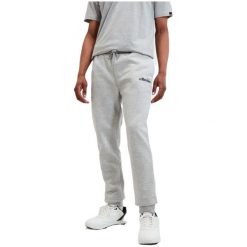 Spodnie męskie Ellesse Cravo Jog. Szare spodnie dresowe męskie Ellesse, bez wzorów, z dresówki. Za 159.99 zł.