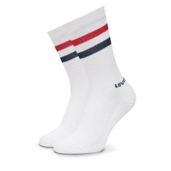 Skarpety długie Levi's®. Białe skarpetki męskie bez wzorów. Za 39.99 zł.