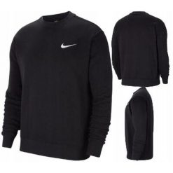 Bluza do piłki nożnej męska Nike Park 20 Fleece Crew. Czarne bluzy bez kaptura męskie Nike, m. Za 169.00 zł.