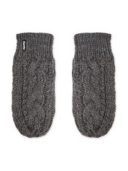 Eisbär Rękawiczki Damskie Afra Mittens 80135 Szary. Szare rękawiczki damskie Eisbar, bez wzorów, z materiału. Za 179.99 zł.