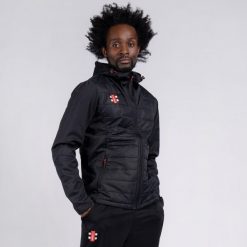 Kurtka z pełnym zamkiem błyskawicznym Gray-Nicolls Pro Performance. Czarne kurtki damskie GRAY-NICOLLS, xs, bez wzorów, z materiału, bez kaptura. Za 458.70 zł.