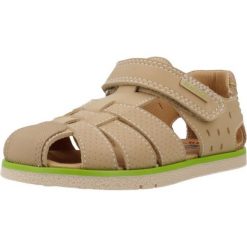 Sandały PABLOSKY 055233P Brązowy. Brązowe sandały damskie Pablosky, bez wzorów, ze skóry, bez obcasa. Za 234.99 zł.