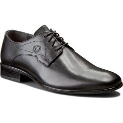 Półbuty LASOCKI FOR MEN MB-BEAR2-01. Czarne półbuty męskie Lasocki For Men, ze skóry, bez zapięcia. Za 179.99 zł.
