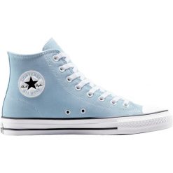 Buty sportowe Converse Ctas Pro. Niebieskie buty sportowe na co dzień damskie Converse, bez wzorów, z materiału, na fitness i siłownię. Za 390.00 zł.