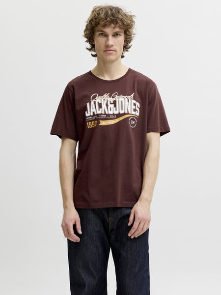 Jack & Jones Koszulka Kobiety Bawełna (100%) brązowy, XXL. Brązowe t-shirty damskie Jack & Jones, xxl, bez wzorów, z bawełny, bez kołnierzyka. Za 64.95 zł.