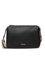 Lasocki Torebka LSK-O-006-07 Czarny. Czarne listonoszki damskie Lasocki, bez wzorów, z materiału, bez dodatków. Za 149.99 zł.