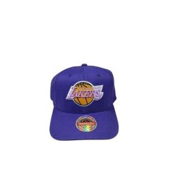 Czapka Los Angeles Lakers Seasonal. Fioletowe czapki męskie Mitchell & Ness, bez wzorów, sportowe. Za 159.00 zł.