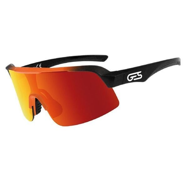 Okulary przeciwsłoneczne Ges Omega. Czerwone okulary przeciwsłoneczne męskie GES, z gumy. Za 172.00 zł.