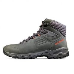 Buty trekkingowe męskie Mammut Mercury Iv Mid Gtx. Brązowe buty trekkingowe męskie Mammut, z materiału, za kostkę, bez zapięcia, trekkingowe. Za 851.80 zł.