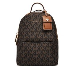 Plecak MICHAEL Michael Kors. Brązowe plecaki damskie MICHAEL Michael Kors, bez wzorów. Za 999.99 zł.