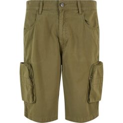 Krótka workowata cargo Urban Classics. Zielone szorty męskie Urban Classics, na lato, bez wzorów, z bawełny. Za 191.00 zł.