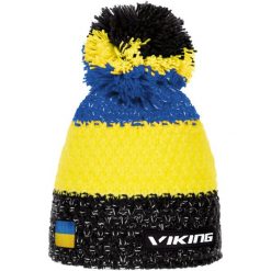 Czapka narciarska dla dorosłych Viking Cornet, z pomponem. Niebieskie czapki zimowe damskie VIKING. Za 79.90 zł.