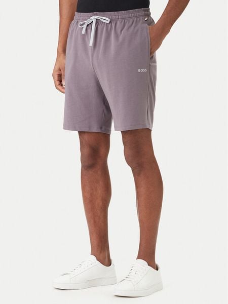 BOSS Szorty sportowe Mix&Match 50515314 Fioletowy Regular Fit. Fioletowe szorty męskie Boss, m, z bawełny. Za 189.99 zł.