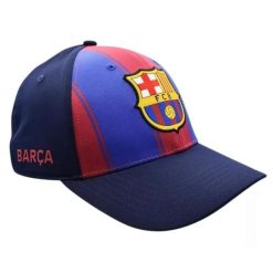 Czapka z daszkiem FC Barcelona 2025/26 - oficjalna licencjonowana. Niebieskie czapki męskie FC Barcelona, bez wzorów. Za 109.00 zł.