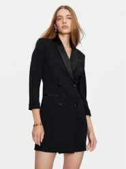 Imperial Sukienka koktajlowa AFAXIAW Czarny Slim Fit. Czarne sukienki damskie Imperial, m, bez wzorów, z syntetyku, wizytowe, bez kołnierzyka, bez ramiączek. Za 719.99 zł.