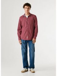 Pepe Jeans Koszula "Capel" w kolorze czerwono-białym rozmiar: L. Białe koszule męskie Pepe Jeans, l, bez wzorów, z bawełny, bez kołnierzyka, bez ramiączek. Za 143.56 zł.