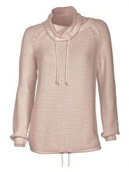 Heine Sweter w kolorze beżowym rozmiar: 34. Brązowe golfy damskie Heine, bez wzorów, z bawełny, bez ramiączek. Za 41.69 zł.
