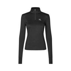 Damska koszulka do jazdy konnej Kingsland Anastasia. Czarne t-shirty damskie KINGSLAND, m, bez wzorów, z materiału, bez kołnierzyka. Za 378.50 zł.