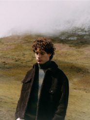 Kurtka sherpa - brązowy. Brązowe kurtki męskie Reserved, l, bez wzorów, bez kaptura. W wyprzedaży za 59.99 zł.