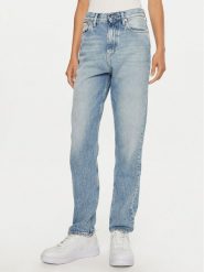 Calvin Klein Jeans Jeansy J20J224008 Niebieski Authentic Straight Fit. Niebieskie jeansy damskie Calvin Klein Jeans. Za 439.99 zł.