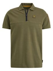 PME Legend Koszulka polo w kolorze khaki rozmiar: L. Brązowe koszulki polo męskie PME Legend, l, bez wzorów, z bawełny, bez ramiączek. Za 202.45 zł.