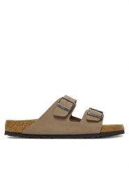 Birkenstock Klapki Arizona 1032019 Beżowy. Brązowe klapki i japonki męskie Birkenstock, ze skóry. Za 379.99 zł.
