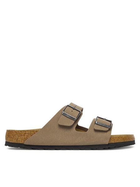 Birkenstock Klapki Arizona 1032019 Beżowy. Brązowe klapki i japonki męskie Birkenstock, ze skóry. Za 379.99 zł.