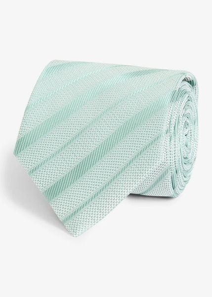 Poszetka i krawat (kompl. 2-częściowy). Zielone krawaty i muchy męskie bonprix, bez wzorów, eleganckie. Za 54.99 zł.
