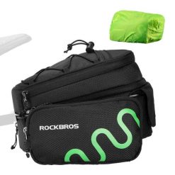 Torba rowerowa z uchwytem na siodełko Rockbros 6/8l. Białe torebki klasyczne damskie ROCKBROS, bez wzorów, bez dodatków. Za 168.00 zł.