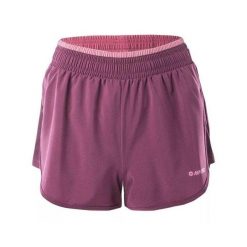 Szorty Damskie Laria. Fioletowe spodenki sportowe damskie Hi-tec, bez wzorów, z elastanu. Za 106.00 zł.
