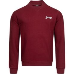 Bluza Bomber Jeep® Męska 2XL - Styl i Komfort dla Nowoczesnego Mężczyzny. Fioletowe bluzy bez kaptura męskie Jeep, m, z bawełny. Za 207.99 zł.