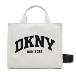 Torebka DKNY. Szare torebki klasyczne damskie DKNY, bez wzorów, bez dodatków. Za 289.99 zł.