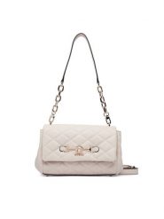 Guess Torebka Frances HWQG22 41190 Kremowy. Białe torebki klasyczne damskie Guess, z aplikacjami, ze skóry, bez dodatków. Za 584.99 zł.