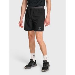 Szorty Hummel Pro. Czarne szorty damskie HUMMEL, bez wzorów, sportowe. Za 144.50 zł.