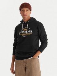 Quiksilver Bluza Screen Fleece Classic EQYFT05137 Czarny Regular Fit. Czarne bluzy bez kaptura męskie Quiksilver, m, z bawełny. Za 249.99 zł.