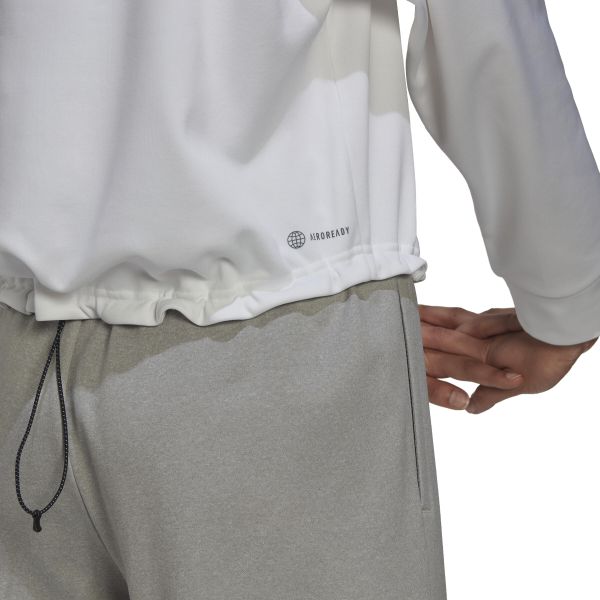 Bluza damska adidas Aeroready. Białe bluzy bez kaptura damskie Adidas, m. W wyprzedaży za 228.75 zł.