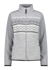 CMP Kurtka polarowa w kolorze szarym rozmiar: 34. Szare kurtki damskie CMP, bez wzorów, z materiału, bez kaptura. Za 126.75 zł.