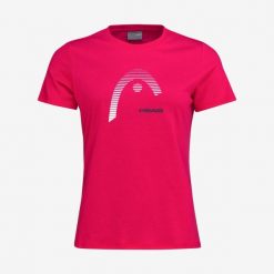 T-shirt damski Club Lara. Czerwone t-shirty damskie HEAD, xl, bez wzorów, z bawełny, bez kołnierzyka. W wyprzedaży za 101.50 zł.