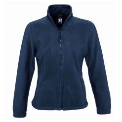Damska Bluza Polarowa North Fleece Jacket. Niebieskie bluzy bez kaptura damskie SOL'S, s, z polaru. Za 110.99 zł.