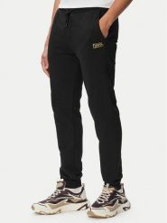 KARL LAGERFELD Spodnie dresowe 705782 563917 Czarny Regular Fit. Czarne spodnie dresowe męskie Karl Lagerfeld, bez wzorów, z bawełny. Za 439.99 zł.