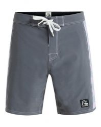 Spodenki boardshort dla Mężczyzn ORIGINAL ARCH 18". Szare kąpielówki męskie Quiksilver, m, bez wzorów, z elastanu, do pływania. Za 319.99 zł.