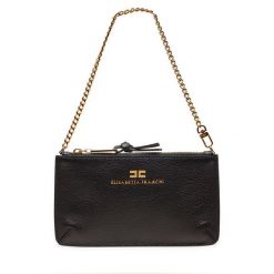 Torebka Elisabetta Franchi. Czarne torebki klasyczne damskie Elisabetta Franchi, bez wzorów, bez dodatków. Za 1,229.00 zł.