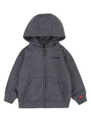 Levi's Kids Bluza w kolorze szarym rozmiar: 68. Szare bluzy i bluzki niemowlęce Levi's Kids, bez wzorów, z jeansu, bez ramiączek, bez kaptura. Za 74.28 zł.