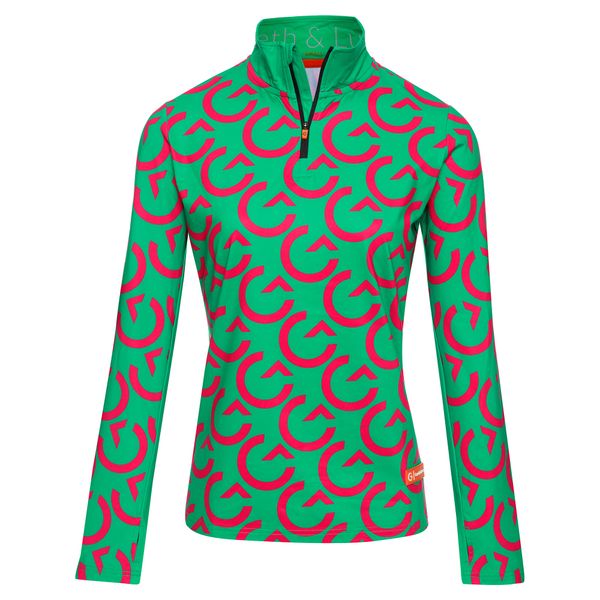 Bluza narciarska Damska Gareth & Lucas Eighty-Five. Czerwone bluzy bez kaptura damskie GARETH & LUCAS, l, z elastanu. Za 229.99 zł.