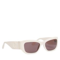 Okulary przeciwsłoneczne Guess. Białe okulary przeciwsłoneczne damskie Guess. Za 479.99 zł.