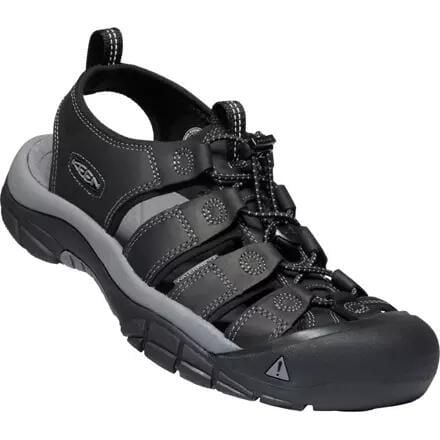 Buty do chodzenia męskie Keen Sandały Męskie Newport Blacksteel Grey. Czarne buty trekkingowe męskie Keen, z materiału, bez zapięcia. Za 537.00 zł.