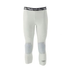 Legginsy 3/4 z nakolannikami McDavid Hex. Białe legginsy damskie MCDAVID, m, bez wzorów, z materiału. Za 333.50 zł.
