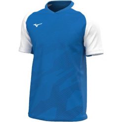 Koszulka Mizuno Team Meisaigara. Białe t-shirty damskie Mizuno, l, bez wzorów, z materiału, bez kołnierzyka. Za 158.50 zł.